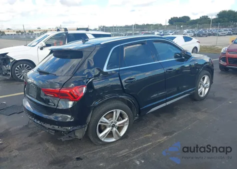 2022 Audi Q3 Premium Plus 45 Tfsi S Line Quattro Tiptronic z USA, uszkodzony, nr VIN WA1EECF39N1051891